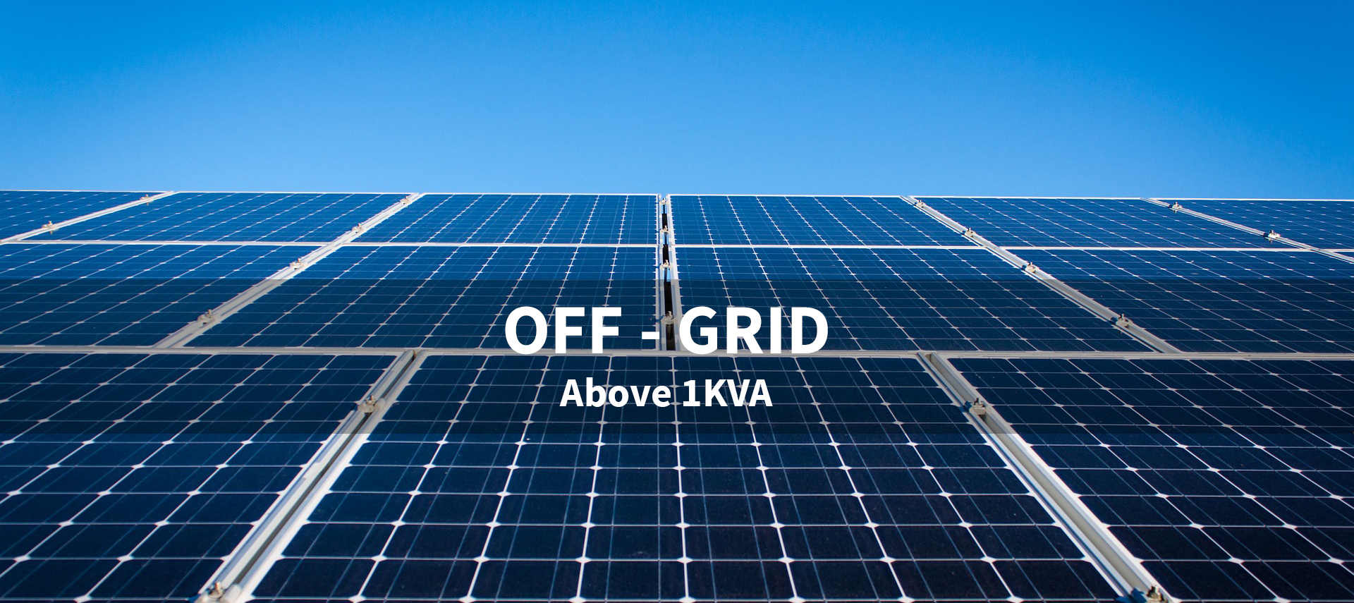 OFF-Grid Solar Panel